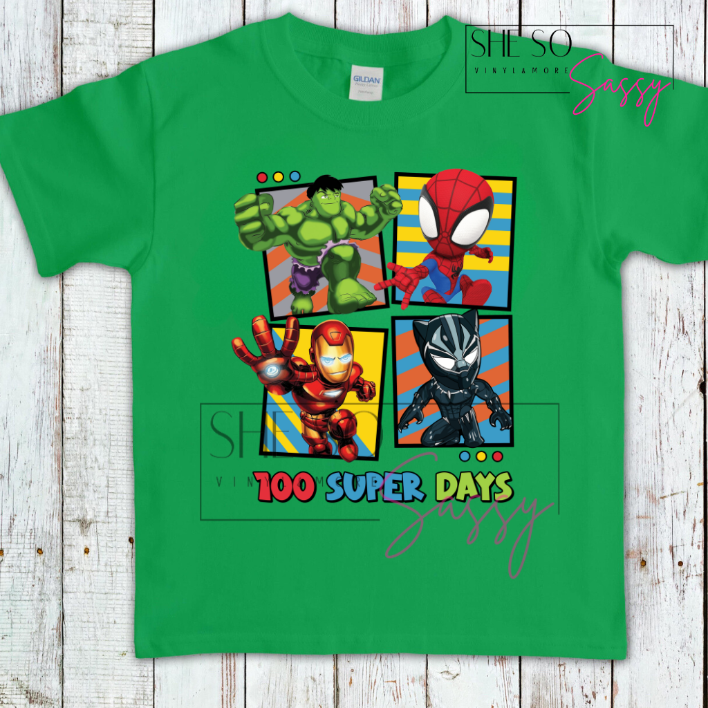 Super Hero 100 Days