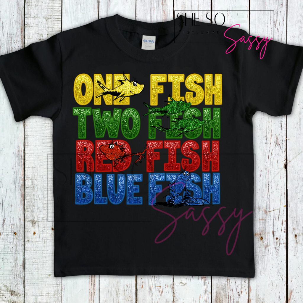 One Fish Two Fish Glitter
