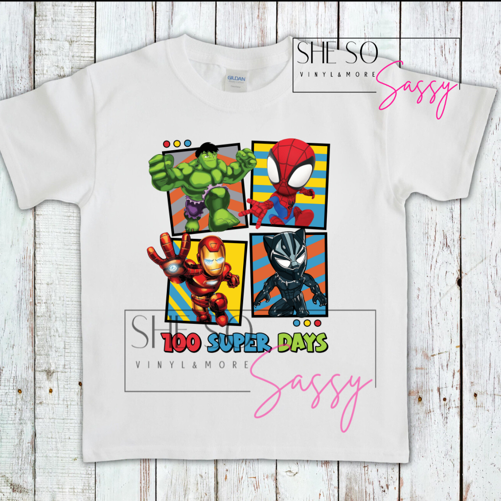Super Hero 100 Days