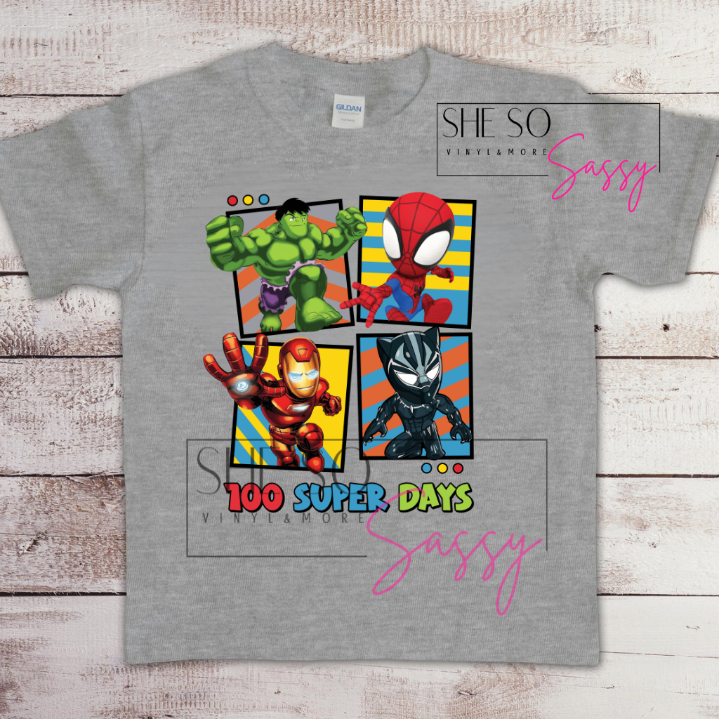 Super Hero 100 Days