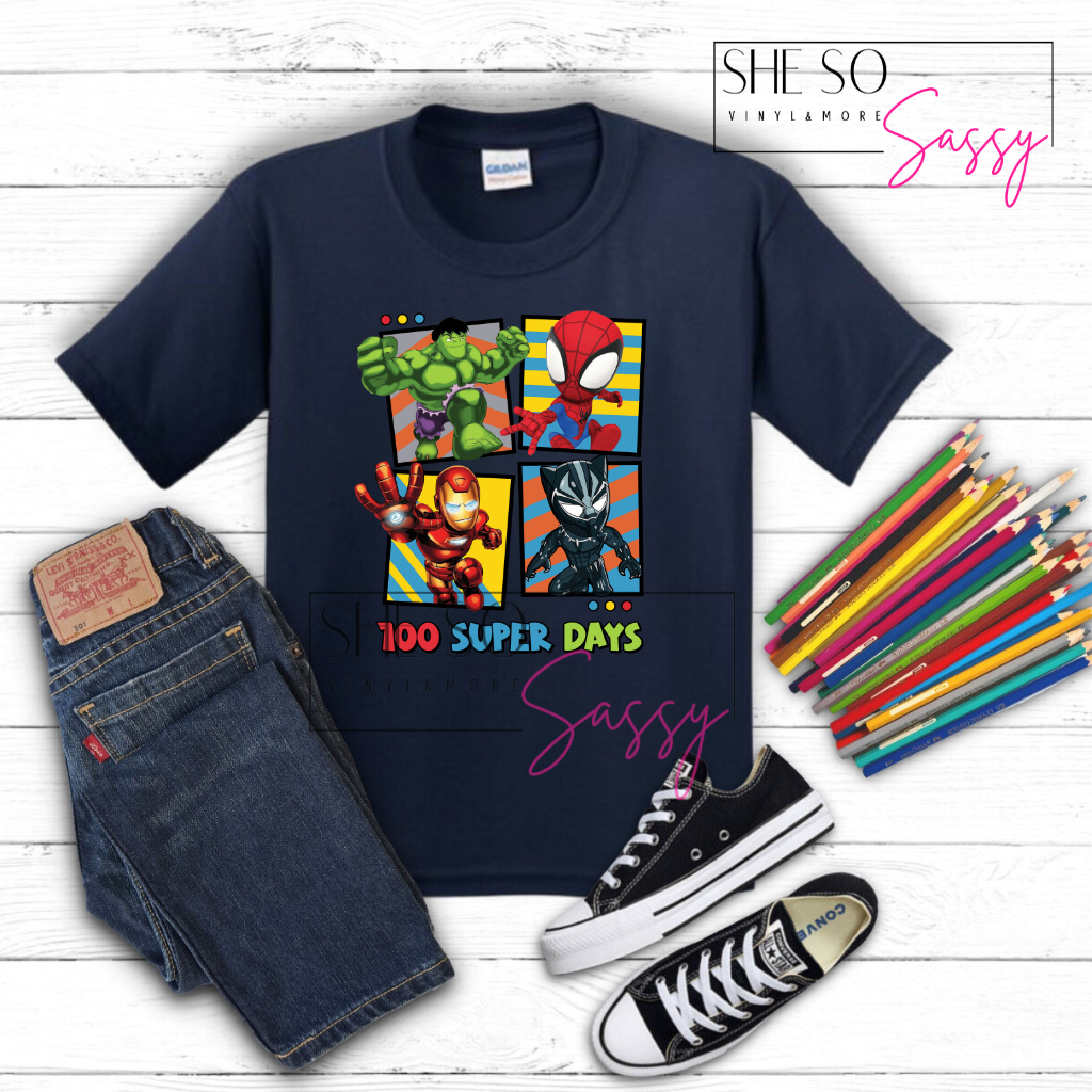 Super Hero 100 Days
