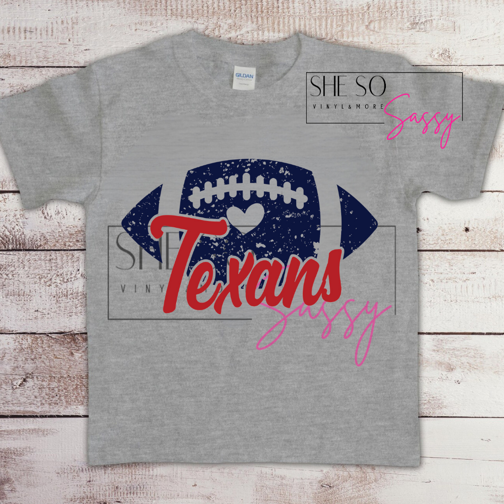 Distressed Texans Football