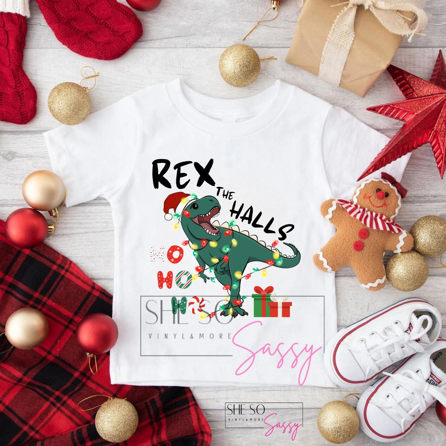 T-Rex Deck the Halls