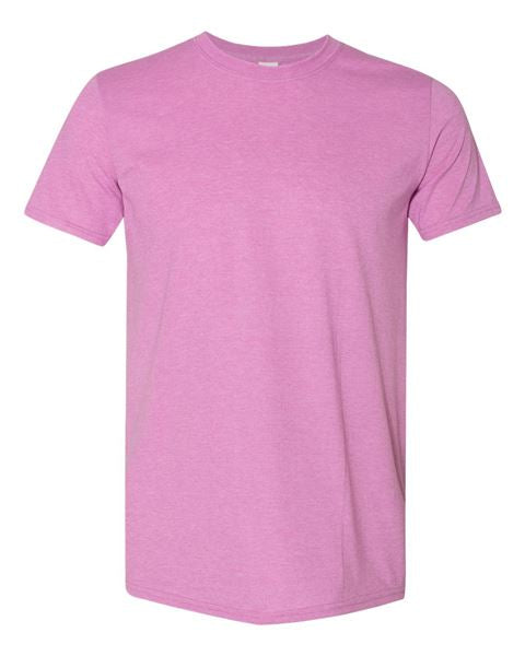 Heather Radiant Orchid-Adult Softstyle T-Shirt