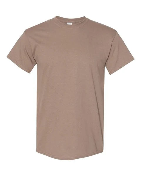 Brown Savana-Heavy Cotton T-Shirt