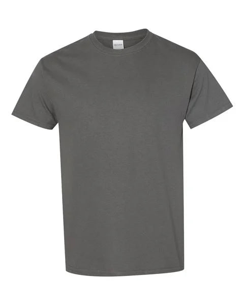Charcoal-Heavy Cotton T-Shirt