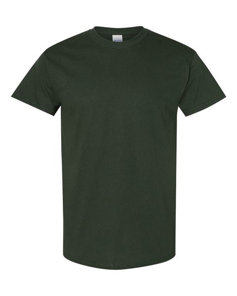 Forest Green-Heavy Cotton T-Shirt