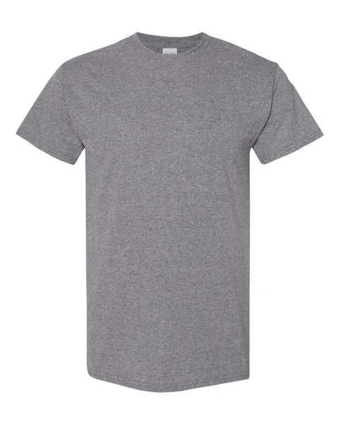 Graphite Heather-Heavy Cotton T-Shirt