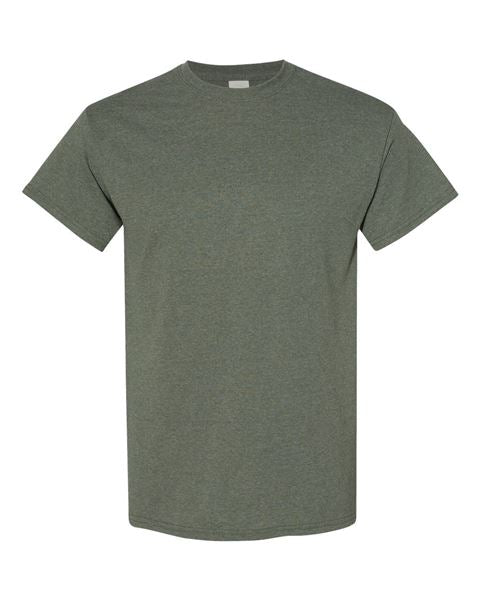 Heather Military Green-Heavy Cotton T-Shirt