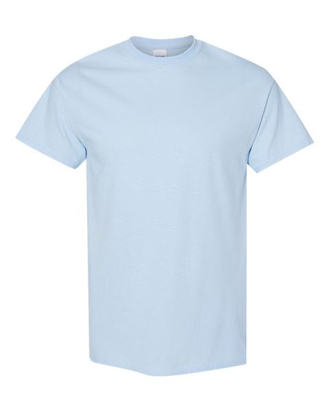 Light Blue-Heavy Cotton T-Shirt
