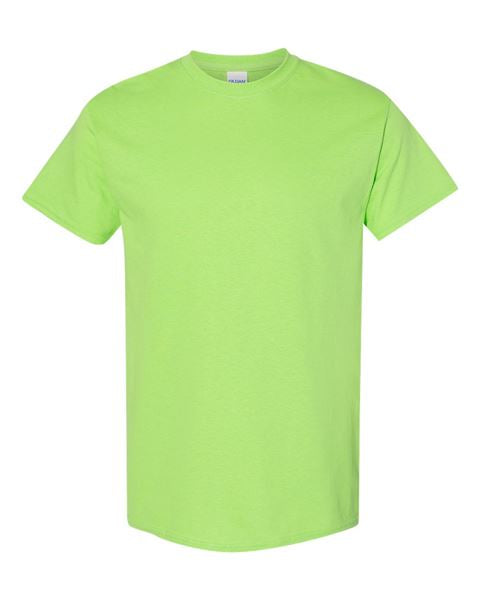 Lime-Heavy Cotton T-Shirt