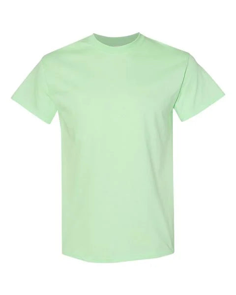 Mint Green-Heavy Cotton T-Shirt