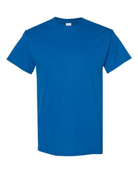Neon Blue-Heavy Cotton T-Shirt