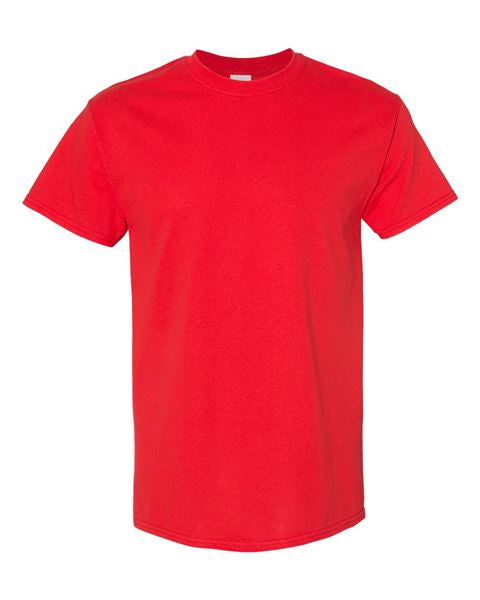 Red-Heavy Cotton T-Shirt
