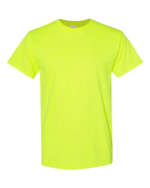 Safety Green-Heavy Cotton T-Shirt