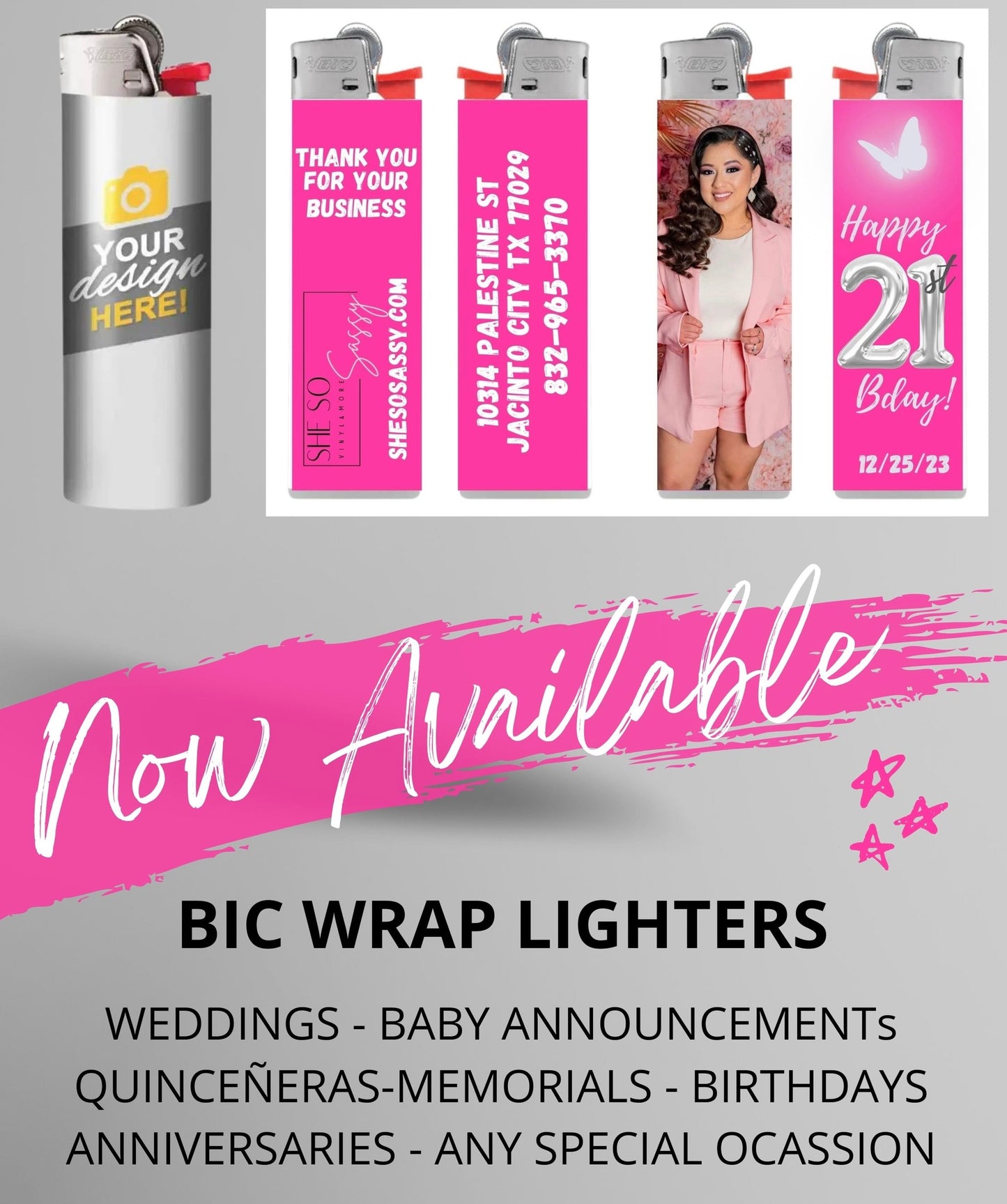 BIC WRAP LIGHTERS