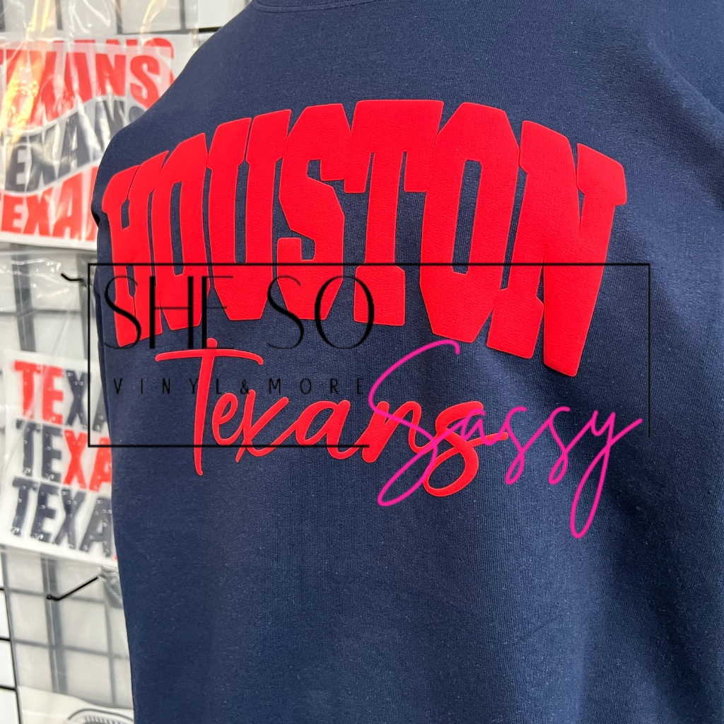 Houston Texan Puff