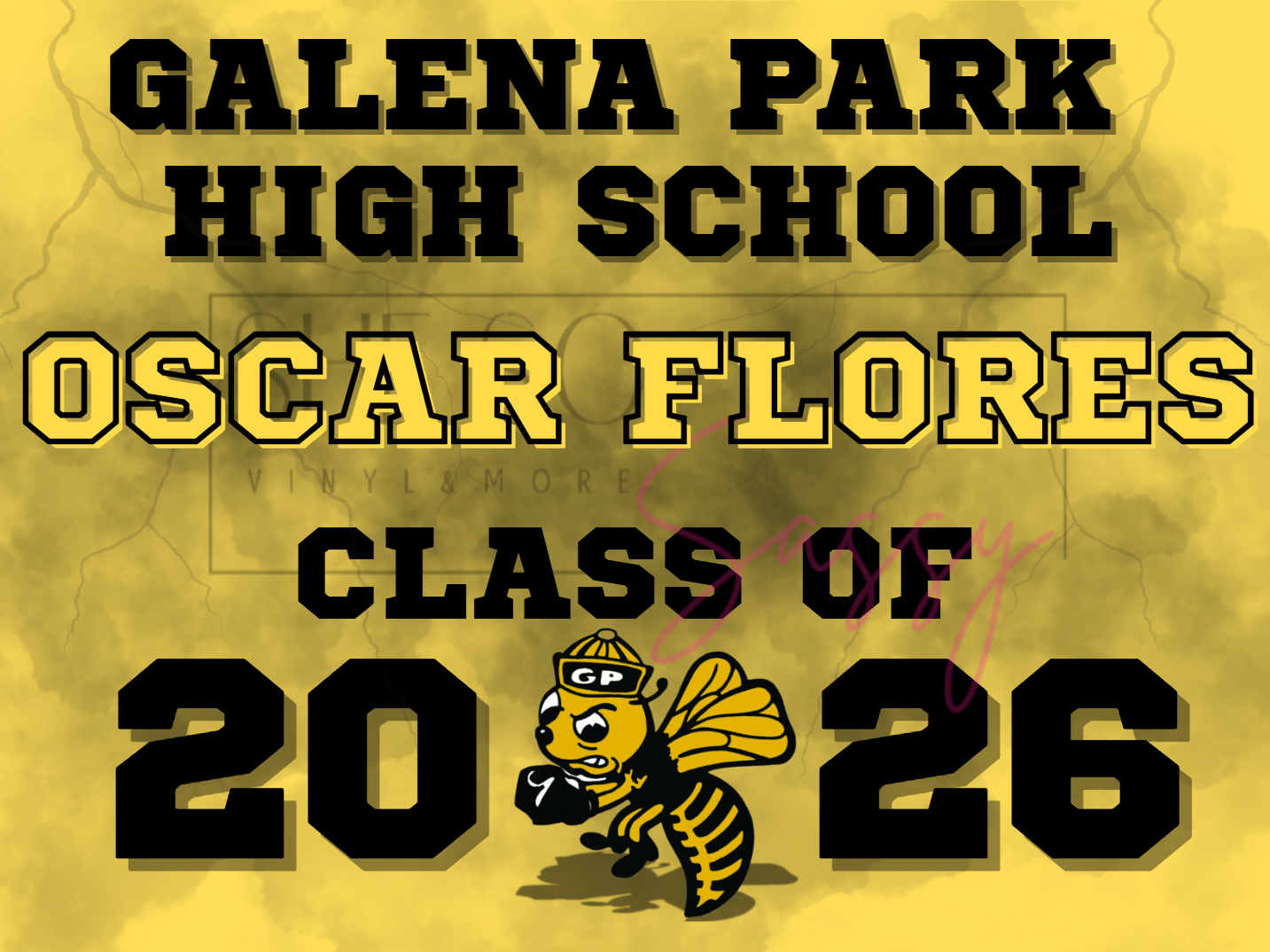 Senior Personalized Yard Signs