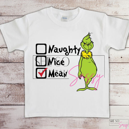 Grinch Naughty Nice Mean