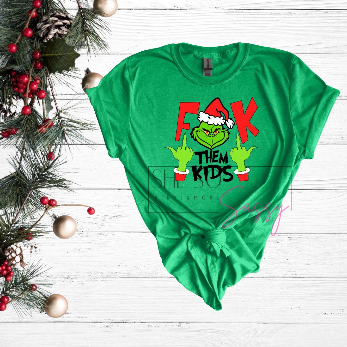 F them Kids- Grinch