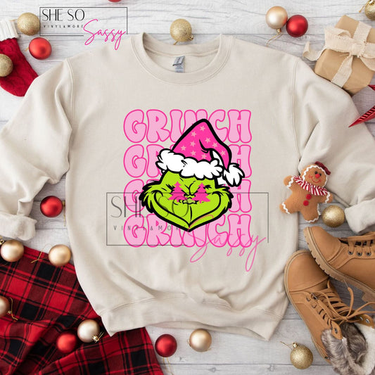 Pink Grinch (tree eyes)