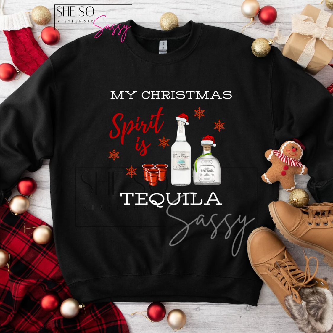 My Christmas spirit…Tequila