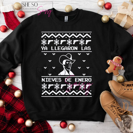 Chalino ‘ Ya llegaron las nieves de enero’ Sweater