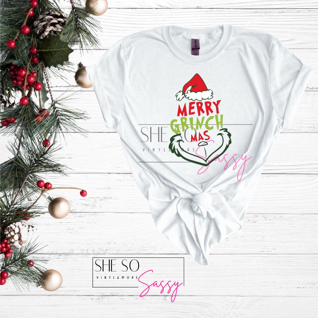 Merry Grinchmas (face shape)