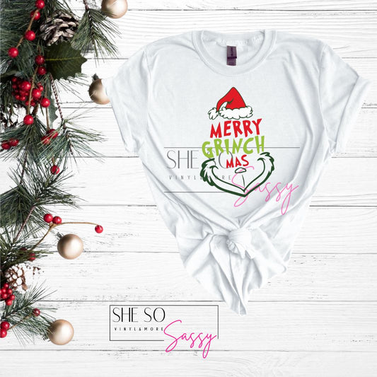 Merry Grinchmas (face shape)