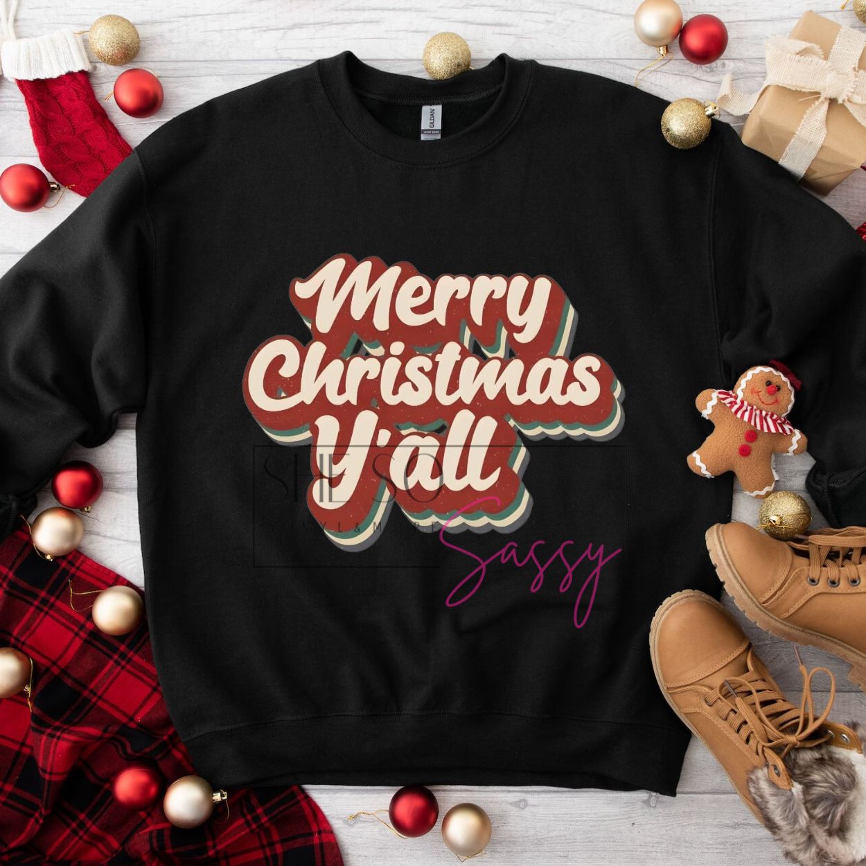 Merry Christmas Y’all Sweater