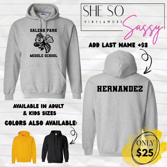 Galena Park Middle HOODIE