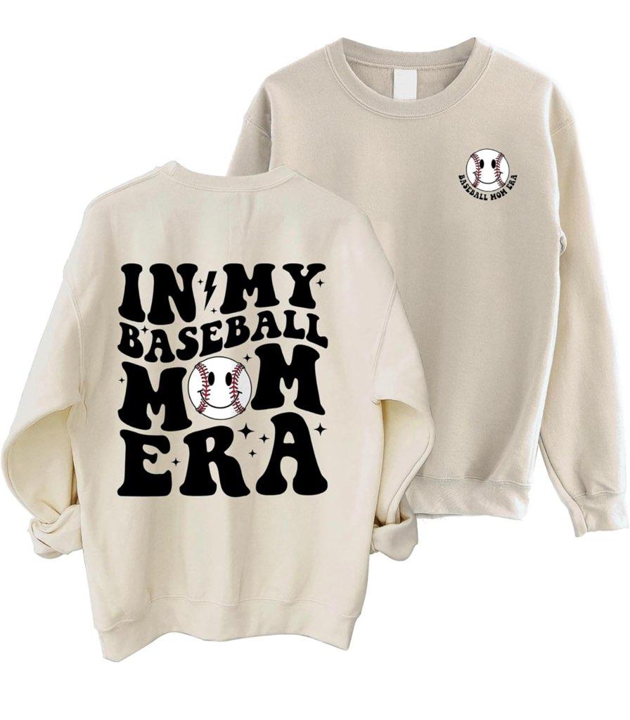 Baseball Mom Era Sweatshirt