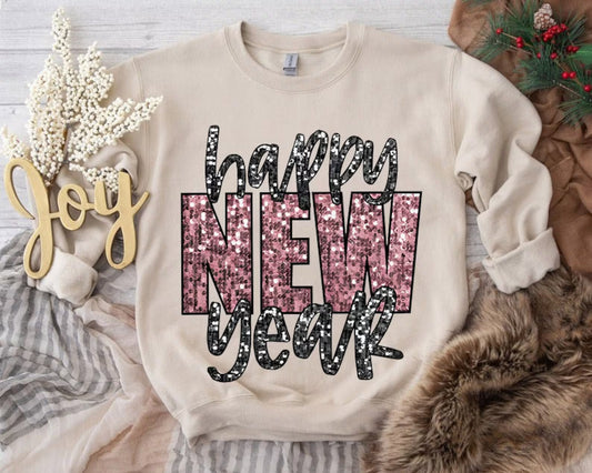Happy New Year (all glitter)
