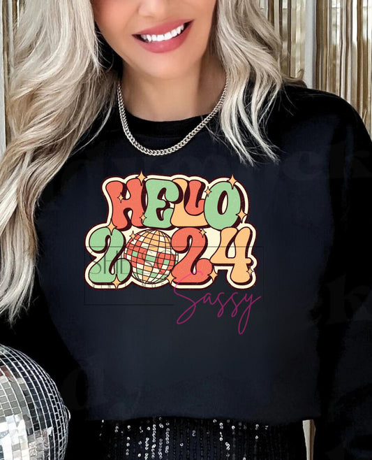 Hello 2024-green,yellow,beige
