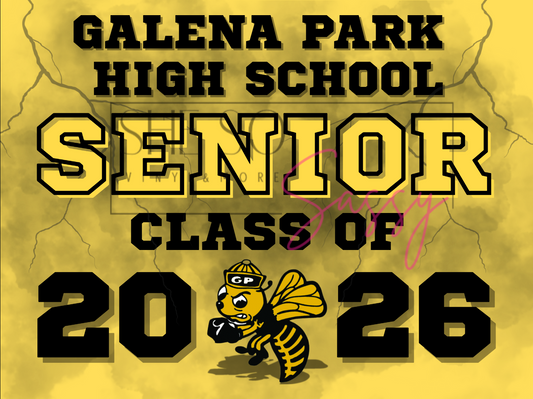 Senior Personalized Yard Signs