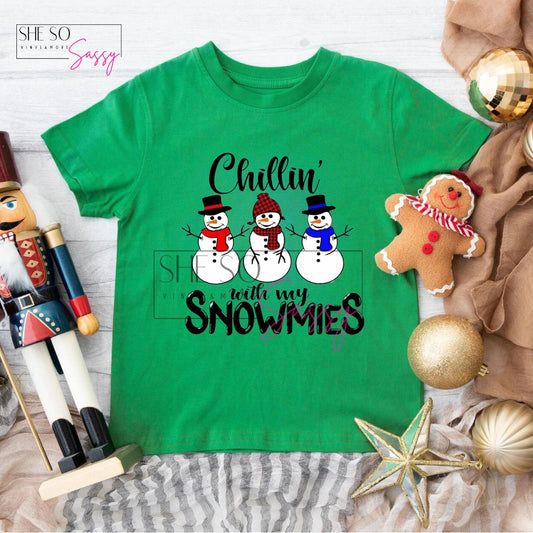 Chillin’ with my Snowmies