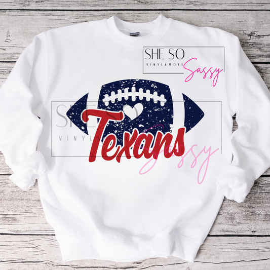 Distressed Texans Football