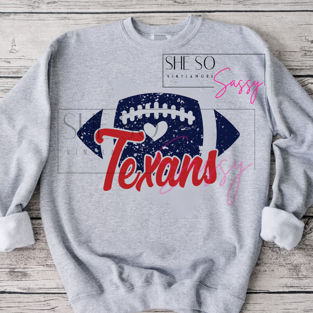 Distressed Texans Football