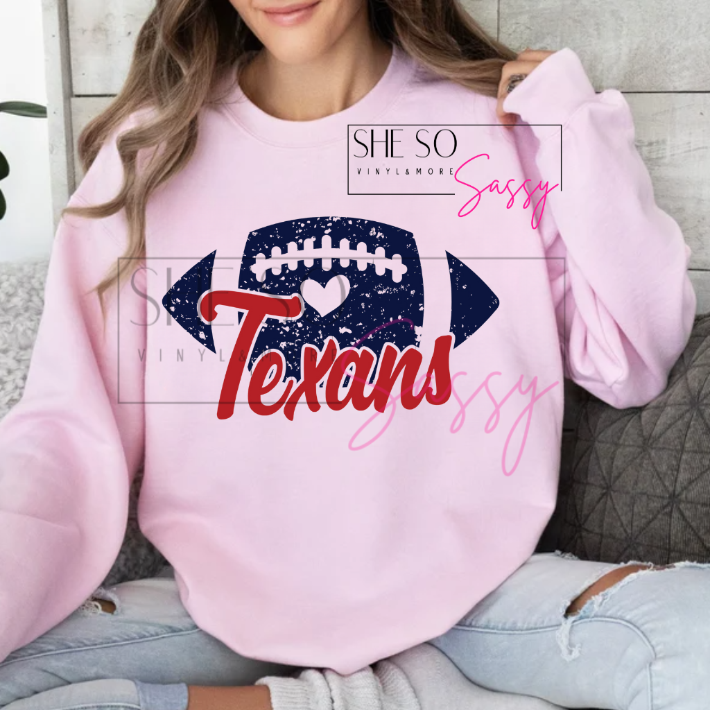 Distressed Texans Football