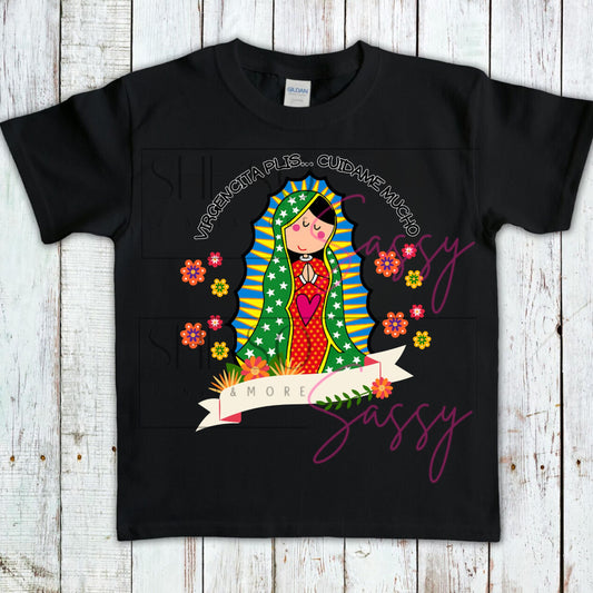 Virgencita Plis…Cuidame mucho (flowers)