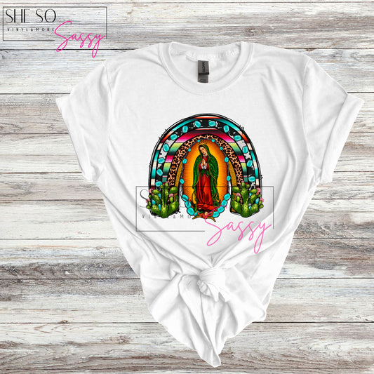 Virgen de Guadalupe-Rainbow