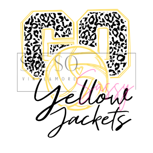 Cheetah Yellow Jackets (Black)